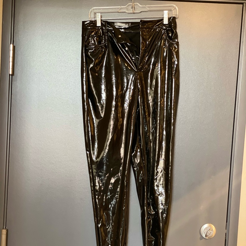 Vinyl Latex Women’s Pants Size US12 from Missguided